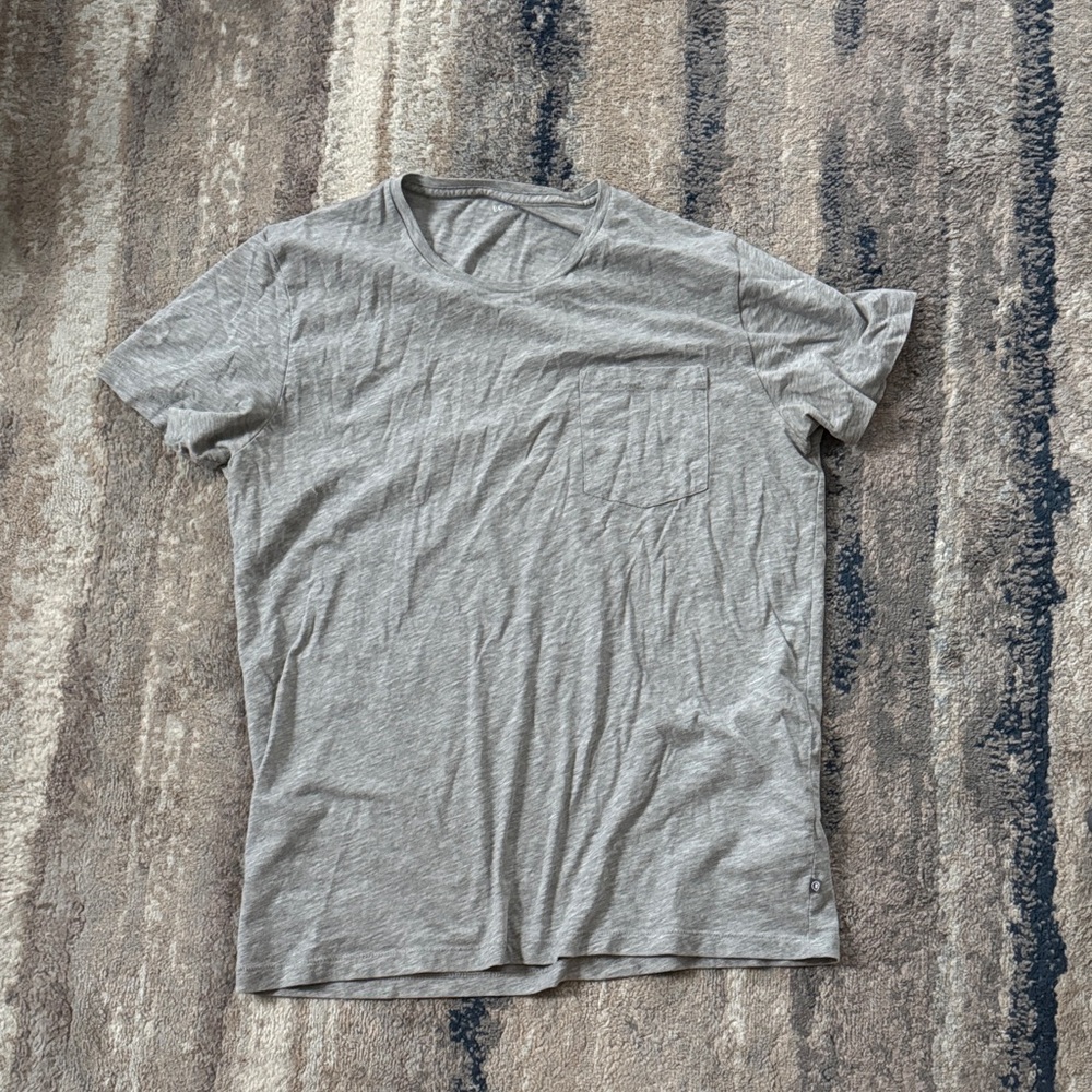 Bonobos Light Gray Men's Short Sleeve Tee Sz L